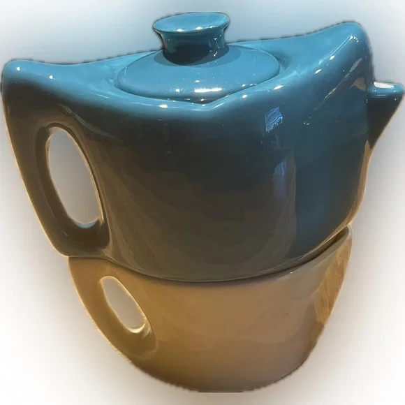 Twinings of London "Vintage Classics" Owl Tea For One Tea Caddy Cup & Pot NEW - Picture 3 of 15